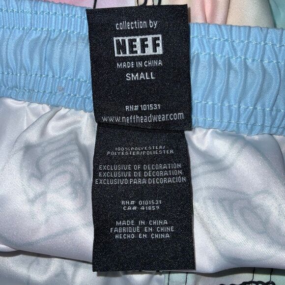 Neff x The Simpsons Homer Donuts tie-dye swim trunks - S - Picture 4 of 4